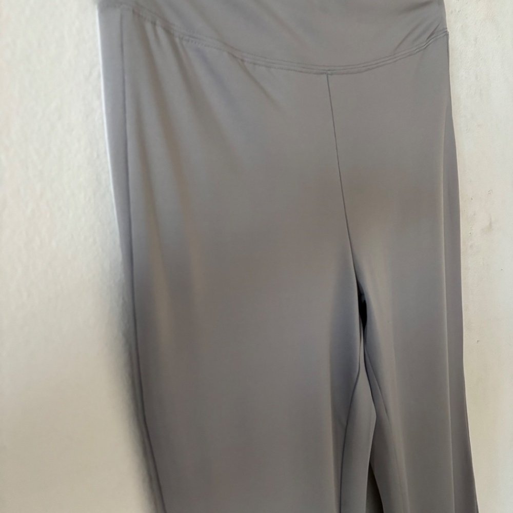 New York Active Contrast Side Stripe Flare Pants Regular Grey size medium NWOT - Picture 5 of 15
